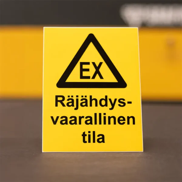 varoitustarra | Grafimax.fi